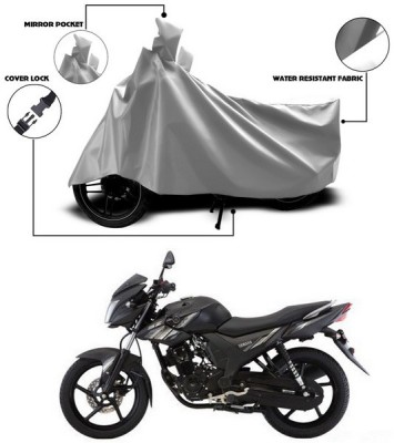 ANTHUB Waterproof Two Wheeler Cover for Yamaha(SZ-RR, Silver)