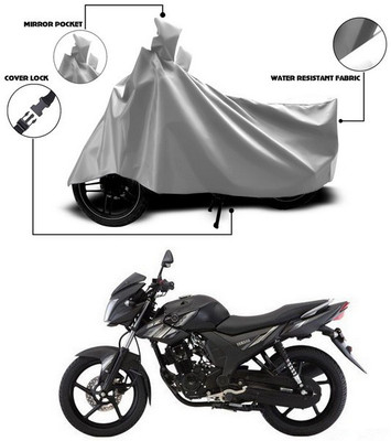 SEBONGO Waterproof Two Wheeler Cover for Yamaha(SZ-RR, Silver)