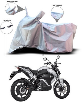 ANTHUB Waterproof Two Wheeler Cover for Revolt(Silver)