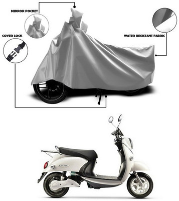 ANTHUB Waterproof Two Wheeler Cover for Evolet(Silver)