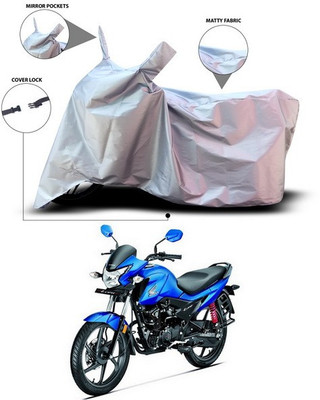 ANTHUB Waterproof Two Wheeler Cover for Honda(Livo, Silver)