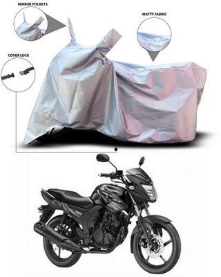 ANTHUB Waterproof Two Wheeler Cover for Yamaha(SZ-RR, Silver)
