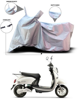 SEBONGO Two Wheeler Cover for Evolet(Silver)