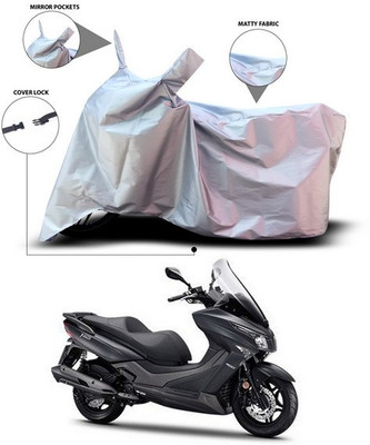 ANTHUB Waterproof Two Wheeler Cover for 22Motors(Silver)