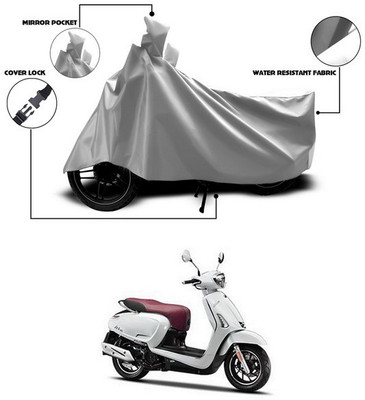 ANTHUB Waterproof Two Wheeler Cover for 22Motors(Silver)