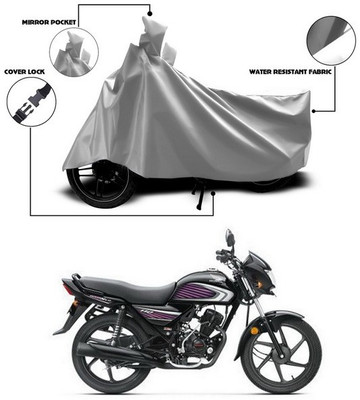 ANTHUB Waterproof Two Wheeler Cover for Honda(Dream Neo, Silver)
