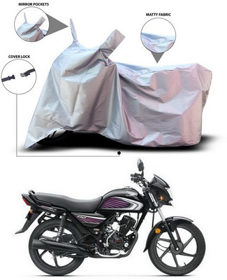 ANTHUB Waterproof Two Wheeler Cover for Honda(Dream Neo, Silver)