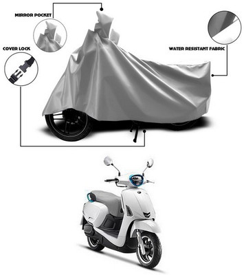 ANTHUB Waterproof Two Wheeler Cover for 22Motors(Silver)
