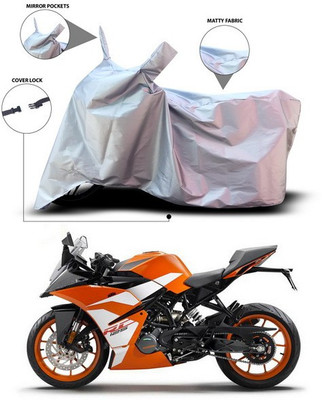 ANTHUB Waterproof Two Wheeler Cover for KTM(Silver)