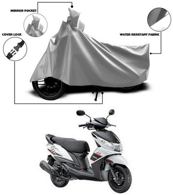 ANTHUB Waterproof Two Wheeler Cover for Yamaha(Ray Z, Silver)