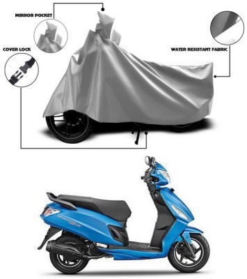 SEBONGO Waterproof Two Wheeler Cover for Hero(Maestro Edge 125, Silver)