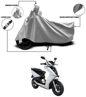 SEBONGO Waterproof Two Wheeler Cover for Universal For Bike(Silver)