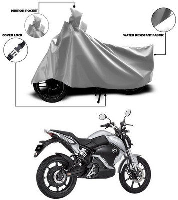 ANTHUB Waterproof Two Wheeler Cover for Revolt(Silver)