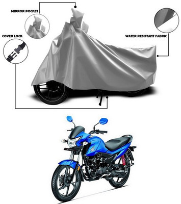 ANTHUB Waterproof Two Wheeler Cover for Honda(Livo, Silver)