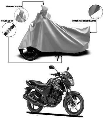ANTHUB Waterproof Two Wheeler Cover for Yamaha(SZ-RR, Silver)