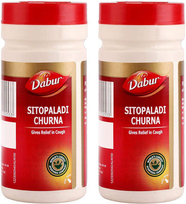 Dabur Sitopaladi Churna for Giving Relief in Cough (Pack of 2)(Pack of 2, 120)