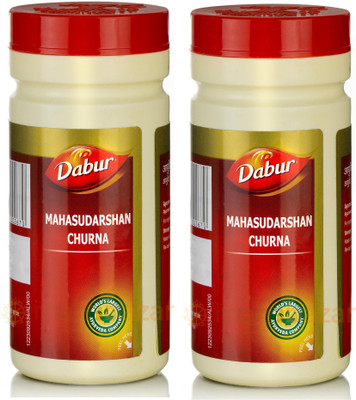 Dabur Mahasudarshan Churna for The Management of All Types of Fevers (Pack of 2)(Pack of 2, 120)