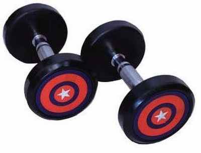 LCARNO Dumbbell Set , Bouncer Dumbbells , Bouncer Dumbbell 1 Pair of 5KG Fixed Weight Dumbbell(10 kg)