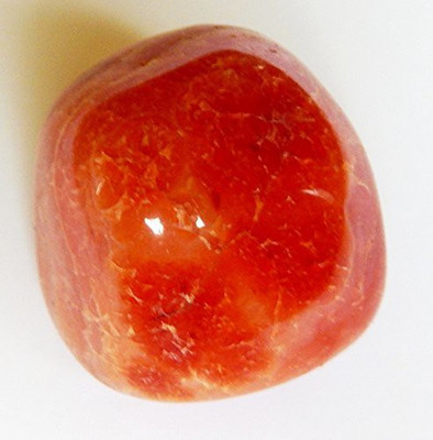 hoseki Banded Carnelian 104.6Cts stone Regular Asymmetrical Crystal Stone(Multicolor 1 Pieces)
