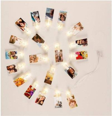 Toyvala 20 LEDs 3.07 m Yellow Steady Clip Rice Lights(Pack of 1)