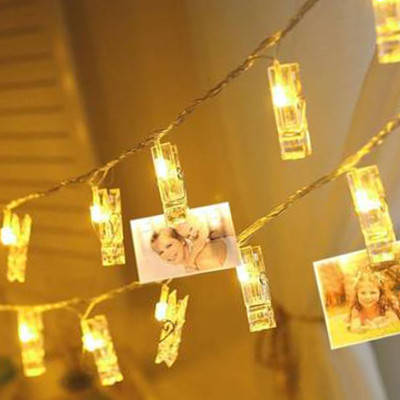 Toyvala 20 LEDs 3.14 m Yellow Steady Clip Rice Lights(Pack of 1)