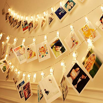 Toyvala 20 LEDs 3.13 m Yellow Steady Clip Rice Lights(Pack of 1)