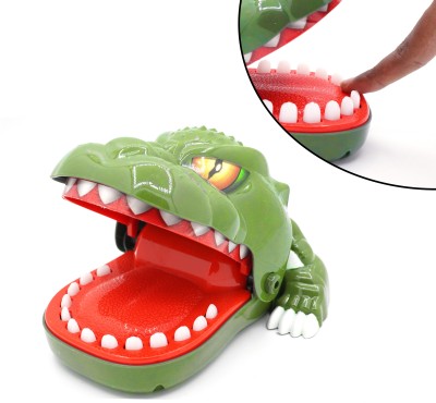 Toyshack Dinosaur Finger Bite Guessing Game Gift Toy for Kids