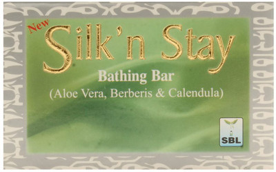 SBL Silk N' Stay Bar with Glycerine Aloe Vera(6 x 75 g)