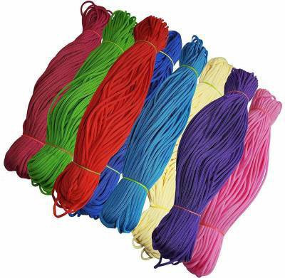 Crafto MACRAME SET OF 8 COLORS Each Cord 50 Meters Total cord 400 meter