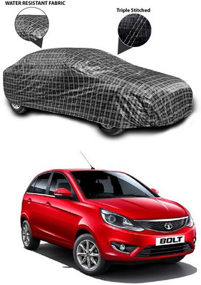 SEBONGO Car Cover For Tata Bolt (Without Mirror Pockets)(Black)