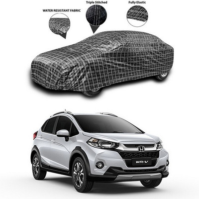 SEBONGO Car Cover For Honda WRV (Without Mirror Pockets)(Black)