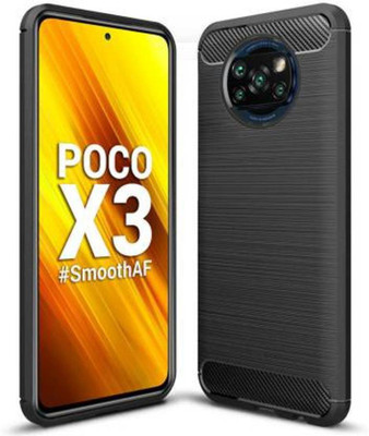 SRT Back Cover for Poco X3 Pro(Black, Pack of: 1)
