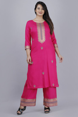 Mauka Women Kurta Palazzo Set