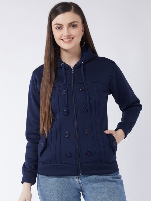 Pivl Full Sleeve Solid Women Jacket