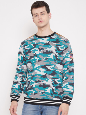 Austin Wood Full Sleeve Printed Men Sweatshirt