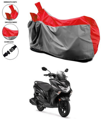 AUTOCAD Waterproof Two Wheeler Cover for Suzuki(Burgman Street, Red)