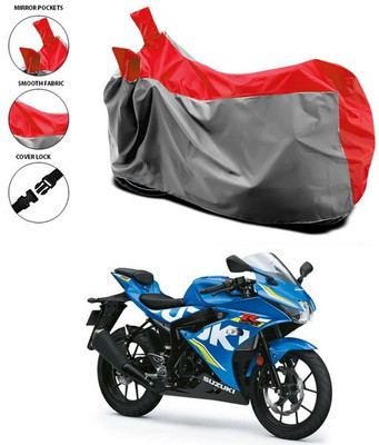 ANTHUB Waterproof Two Wheeler Cover for Suzuki(Gixxer, Multicolor)