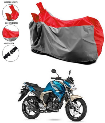 SEBONGO Waterproof Two Wheeler Cover for Yamaha(FZ-S FI, Red)