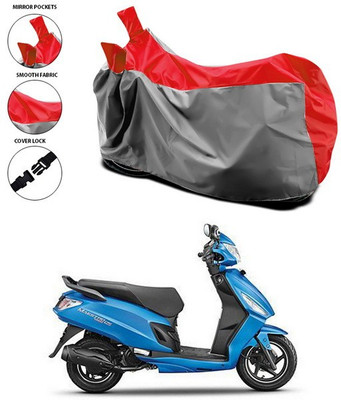 ANTHUB Waterproof Two Wheeler Cover for Hero(Maestro Edge 125, Red)