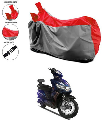 ANTHUB Waterproof Two Wheeler Cover for Okinawa(i-Praise, Multicolor)