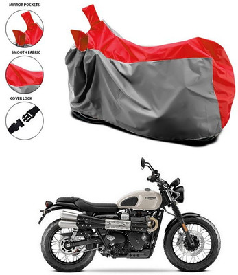 ANTHUB Waterproof Two Wheeler Cover for Triumph(Red)