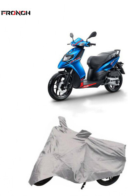 FRONCH Waterproof Two Wheeler Cover for Aprilia(SR 125, Silver)