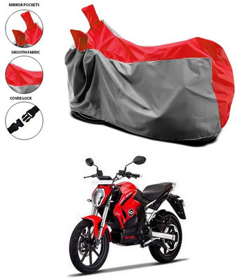SEBONGO Waterproof Two Wheeler Cover for Revolt(RV 400, Multicolor)