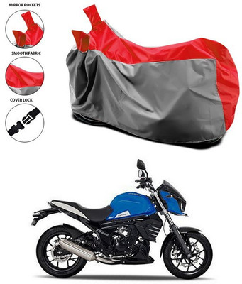 ANTHUB Waterproof Two Wheeler Cover for Mahindra(Mojo UT 300, Red)