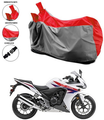 SEBONGO Waterproof Two Wheeler Cover for Honda(Red)