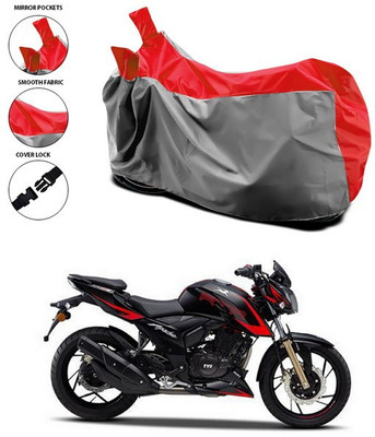 SEBONGO Waterproof Two Wheeler Cover for TVS(Apache RTR 200 4V, Multicolor)