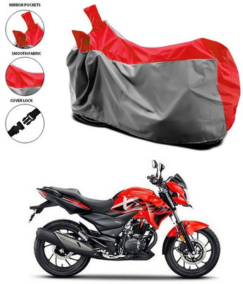 SEBONGO Waterproof Two Wheeler Cover for Hero(Xtreme 200R, Red)