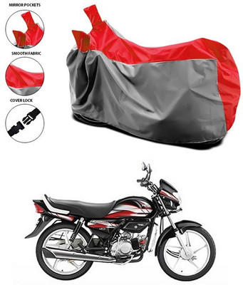 ANTHUB Waterproof Two Wheeler Cover for Hero(HF Deluxe, Red)