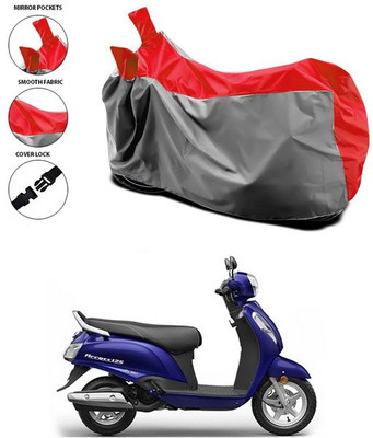 ANTHUB Waterproof Two Wheeler Cover for Suzuki(New Access 125, Multicolor)