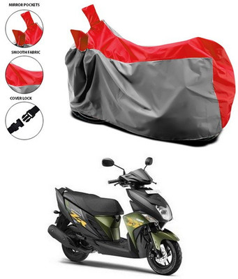 SEBONGO Waterproof Two Wheeler Cover for Yamaha(Ray ZR, Red)